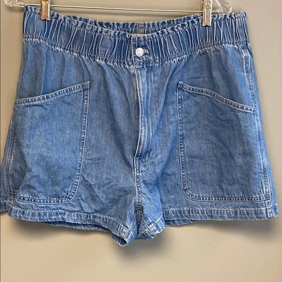 Madewell Blue Jean Shorts Relaxed Fit - Picture 3 of 6